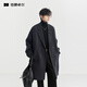 伯爵卓爾雙面羊毛秋冬季保暖手工呢子大衣男中長(cháng)款加厚外套