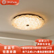 帝贊美式臥室吸頂燈中古風(fēng)客廳主燈復古風(fēng)照明臥室燈房間燈中山燈具 【特大號】直徑60cm-無(wú)極調光