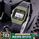 卡西歐手表 時(shí)尚簡(jiǎn)約復古小方塊 潮流運動(dòng)百搭電子表學(xué)生表考試表 F-91WM-3A