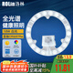 洛林（ROLin）全光譜led燈盤吸頂燈燈芯改造燈板貼片磁吸光源模組18w白光