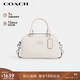 蔻馳（COACH）【品牌直供】女士SATCHEL小號單肩斜挎包白色CT776