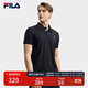 FILA 黃景瑜同款領(lǐng)航POLO|斐樂官方男裝短袖2025新款時尚休閑涼感上衣 傳奇藍-NV L 175/96A/L