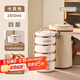 PAKCHOICE保溫飯盒24小時(shí)超長(cháng)保溫上班族可微波多層大容量316不銹鋼飯盒