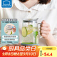 樂(lè )扣樂(lè )扣（LOCK&LOCK）愜意水杯馬克杯桌面玻璃杯男女士茶杯泡茶杯子學(xué)生男女 馬克杯-620ML