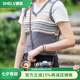 攝侶富士xt50保護(hù)套xs20相機(jī)包xt30二代底座x100vi相機(jī)套XM5皮套xh2s保護(hù)殼xt20半套真皮掛繩肩帶配件 XT50咖啡色真皮保護(hù)套+墊肩牛皮肩帶