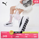 彪馬（PUMA）【小白鞋】增高厚底網(wǎng)球風(fēng)板鞋女復古休閑鞋 SKYE 374764 白-黑色-02 39