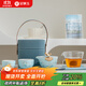 金鑲玉旅行茶具 便攜式單人家用功夫套裝戶(hù)外簡(jiǎn)易快客杯公道杯 玉蘭