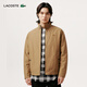 LACOSTE法國鱷魚(yú)男裝時(shí)尚百搭休閑拉鏈立領(lǐng)棉服外套|BH0684 SIX/曲奇色 M 52