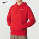 耐克（NIKE）衛(wèi)衣男士 25秋季新款運(yùn)動服裝跑步純色外套連帽休閑打底衫套頭衫 法式毛圈/熱推款/曬圖退10 L 【175】體重130~150斤左右