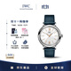 萬(wàn)國（IWC）柏濤菲諾系列 鍍銀金針 小牛皮 自動(dòng)機械女表 IW357411 34mm