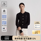 Marc O'Polo/MOP 25新款羊毛混紡顯瘦高端外搭針織衫女士開衫外套 藏青899 XS