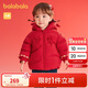巴拉巴拉嬰兒羽絨服寶寶外套2025春裝新年拜年服【商場(chǎng)同款】200125107001