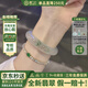 卿門(mén)子“澄藍如練”高端緬甸翡翠玉手鐲子女款冰種油青飄花真玉正品處理 “澄藍如練”翡翠手鐲 62-63mm(贈精美禮品+高端禮盒)