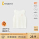 童泰（TONGTAI）寶寶背心秋冬嬰兒衣服男女童暖姜保暖打底內(nèi)衣護(hù)肚馬甲 米白 80 cm