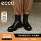 愛(ài)步（ECCO）馬丁靴 男靴時(shí)尚潮流厚底靴子男鞋 都市奧陸斯550264 黑色55026401001 39
