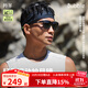 BUBBLE定制跑步騎行護目運動(dòng)太陽(yáng)鏡登山防滑防曬近視墨鏡羚羊 Antelope 尼斯Nice(深灰透明框+偏光鏡片) 1.67非偏光折射率(建議300-600度近視)