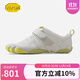 Vibram五指鞋女赤足鞋深蹲硬拉跳繩室內(nèi)健身鞋綜合運(yùn)動(dòng)訓(xùn)練跑步鞋五趾鞋 灰色 38