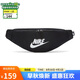 耐克（NIKE）男女腰包 單肩包斜挎包胸包休閑包DB0490-010 黑