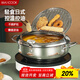 美廚（maxcook）油炸鍋湯鍋20cm 304不銹鋼控溫湯鍋平底鍋 電磁爐明火通用MCT6945