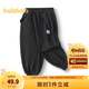 巴拉巴拉童裝女童褲子兒童秋裝小童寶寶時(shí)尚甜美休閑長(zhǎng)褲 百搭黑90001 100 cm
