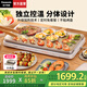 松下（Panasonic）【國家補貼】網(wǎng)紅聚嗨盤(pán)多功能料理鍋電烤盤(pán)家用烤肉烤魚(yú)專(zhuān)用盤(pán)燒烤火鍋一體家用聚嗨鍋獨立控溫M1 6L 香檳金【獨立控溫+不挑鍋具】