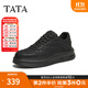 他她（TATA）2025秋商場(chǎng)同款舒適百搭休閑男鞋新款板鞋VQM01CM5 黑色 41