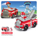 汪汪隊立大功（PAW PATROL）汪汪隊玩具車(chē)套裝萊德隊隊阿奇巡邏車(chē)隊玩具兒童3-6歲生日禮物 消防車(chē)+毛毛