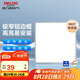 德力西（DELIXI）集成吊頂廚衛(wèi)燈Ra97高顯指平板燈鋁扣廚房浴室照明燈霧銀18W