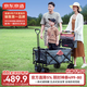 京東京造 家庭親子款帶遮陽(yáng)棚戶(hù)外露營(yíng)車(chē)折疊推車(chē)營(yíng)地車(chē)野餐車(chē)兒童可躺