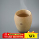 萬(wàn)仟堂（Edenus）大容量水杯創(chuàng  )意陶瓷杯馬克杯復古茶杯辦公室家用情侶早餐牛奶家用 焦茶釉（雙層杯中空防燙）