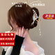 卡瑪倫（KAMALUN）2025新款麥穗發(fā)夾后腦勺高端發(fā)卡女鯊魚(yú)夾頭飾生日七夕情人節禮物 免費刻字定制生日520禮物