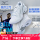 MIZUNO美津濃WAVE CLAW 3鷹爪3代三代羽毛球鞋NEO輕量靈活快速男女通用 白銀  鷹爪3代 [輕彈快啟動(dòng)] 37 =235mm