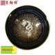 璽翰雅（ROYHOYE）建盞茶杯金絲天目釉兔毫盞鑲銀主人杯窯變單杯十二生肖銀杯品茗杯 至尊杯金絲天目（祥龍）
