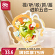 愛(ài)貝迪拉嬰兒玩具曼哈頓手抓球口欲期安撫可咬牙膠早教寶寶新生兒禮物