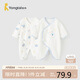 童泰（TONGTAI）嬰兒連體衣春秋季純棉新生兒衣服初生寶寶蝴蝶哈衣爬服滿月服