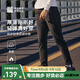 必邁男女新款秋季跑步輕彈抓絨長(cháng)褲防風(fēng)保暖訓練運動(dòng)褲通勤訓練長(cháng)褲 褐棕色 L 女