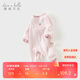 戴維貝拉新生兒嬰兒衣服爬服春秋裝男寶女寶長(cháng)袖哈衣連體衣