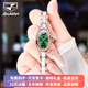 金仕盾（JIN SHI DUN）瑞士認證品牌手表女氣質(zhì)時(shí)尚女士手表防水陶瓷石英表輕奢手鏈表 金仕盾-8842-間陶瓷玫綠