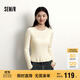 森馬（Semir）森柔|針織衫女冬季花邊刺繡緊身2025少女感套頭毛衫109725107007