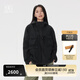 KOLON SPORT/可隆防風(fēng)夾克 男女同款戶外運動防潑水露營2合1休閑外套 LUJK5AT642-BK 黑色 S 165/88A