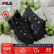 FILA 斐樂(lè )官方豌豆加絨鞋老爹鞋2025冬季休閑厚底運動(dòng)鞋男鞋
