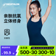 迪卡儂（DECATHLON）連體泳衣女連體裙保守大碼溫泉度假游泳衣泳裝女大碼泳衣NABWW 藏青藍(lán)色new S /38