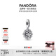 潘多拉（PANDORA）閃耀雪花二合一吊飾  秋冬飾品配件diy串珠教師節禮物閃耀雪花二合一吊飾均碼
