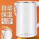 燒水壺食品級不銹鋼辦公室泡茶開水壺雙層防燙便攜保溫家用煮水大容量電熱水壺 2.0L 白色經(jīng)典保溫款