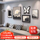 宜巢客廳裝飾畫(huà)現代簡(jiǎn)約輕奢高級感沙發(fā)背景墻掛畫(huà)2025新款黑白灰壁畫(huà) A款-蝴蝶將至 小套：占墻（建議2.5米左右沙發(fā)） 晶瓷畫(huà)/好打理