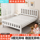 科虎【順豐入戶(hù)】鐵藝床雙人1.8*2米家用鐵架床加厚鋼架床 白床板高尾【加厚款】 1.8*1.9/2.0m【默認內徑2.0】
