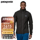 巴塔哥尼亞（Patagonia）男士抓絨衫 R1抓絨衣立領(lǐng)開衫夾克保暖R1 TechFace Jkt 83581 BLK XL