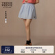 Teenie Weenie小熊女裝半身裙2025夏季新款清新甜美優(yōu)雅學院風短裙 藍色 M