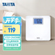 百利達（TANITA）HD-662 電子體重秤健康秤人體秤家用精準減肥專(zhuān)用 日本品牌健康秤大字背光燈顯示 白色家用