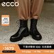 愛步（ECCO）馬丁靴 男靴時尚潮流厚底靴子男鞋 都市奧陸斯550264 黑色55026401001 43